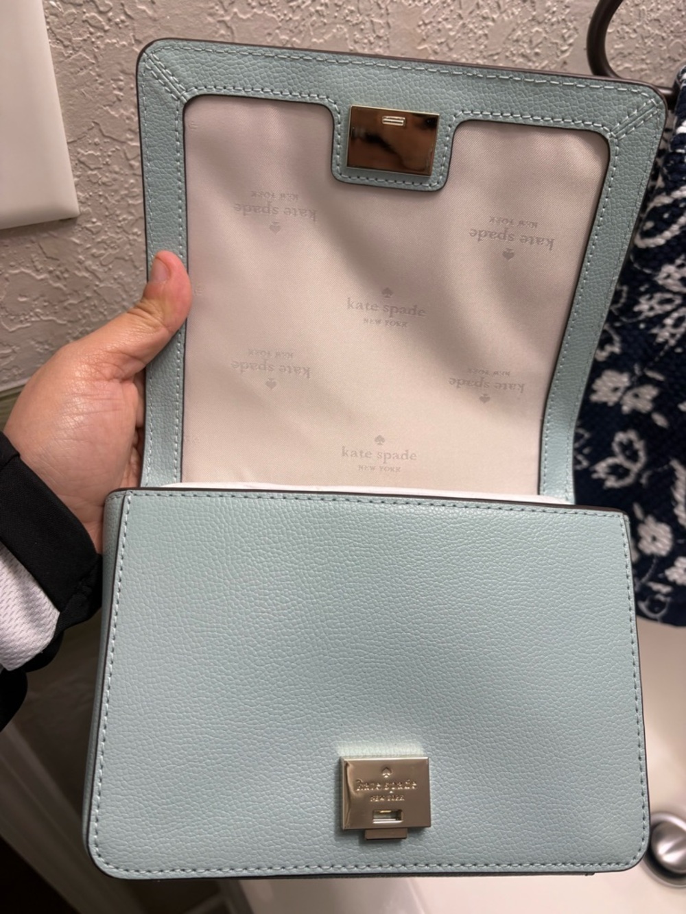 kate spade mint green Mini Top-Handle Crossbody - Picture 9 of 9